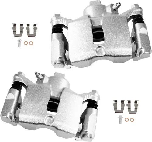 Vista 35 de cciyu Conjunto de pinza de freno trasera izquierda 18B4644A con soporte para Buick Rendezvous, para Chevy Venture, para Oldsmobile Silhouette