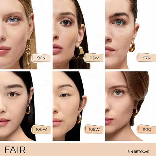 Vista 5 de Lancôme Teint Idole Ultra Wear Natural Matte Foundation - Base mate natural, de larga duración, cobertura media a completa, acabado natural, fórmula