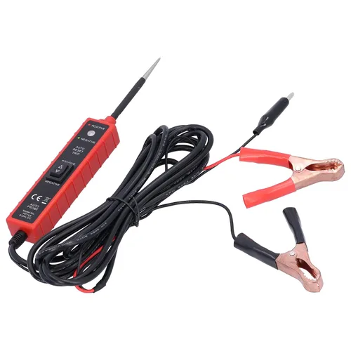 Vista 9 de Probador de circuitos, 6-24V Circuito de potencia de circuito eléctrico probador detector profesional herramienta de diagnóstico automático