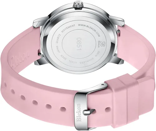 Vista 5 de Blekon Original Petite Nurse Watch for Medical Professionals and Students - Various Scrub Colors - Small Easy Read Dial, Military Time with Second