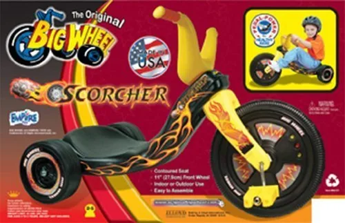 Vista 2 de The Original Big Wheel Triciclo de tamaño mediano SCORCHER 11" Ride-On