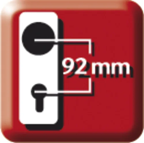 Vista 4 de ABUS Accesorios de protección de puerta HLS214 F1, aluminio, 21034