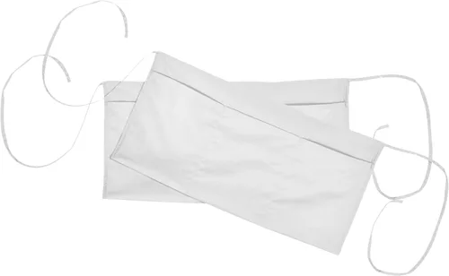 Vista 6 de DALIX Delantales grandes de 24 pulgadas para barman dinero cocina restaurante cintura babero delantal (3 bolsillos) azul marino