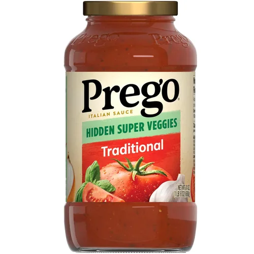 Vista 56 de Prego Salsa de carne boloñesa, tarro de 23.5 onzas
