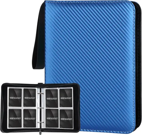 Vista 17 de GERMUN Carpeta de tarjetas coleccionables con 12 bolsillos, 720 bolsillos, carpeta de colección de tarjetas, carpeta de álbum de tarjetas para MTG