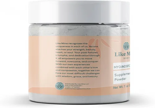 Vista 3 de Like Mine Mio-inositol (7 oz) Vitamina B8, puro ingrediente único sin rellenos, aditivos