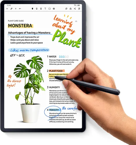 Vista 4 de Puntero de repuesto para Samsung Galaxy Tab S7, Tab S7+ Plus, Tab S7 FE S Pen Stylus + puntas/puntas (bolígrafo negro)