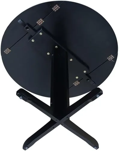 Vista 8 de International Concepts - Mesa de comedor de doble hoja caída, 36 pulgadas, color negro