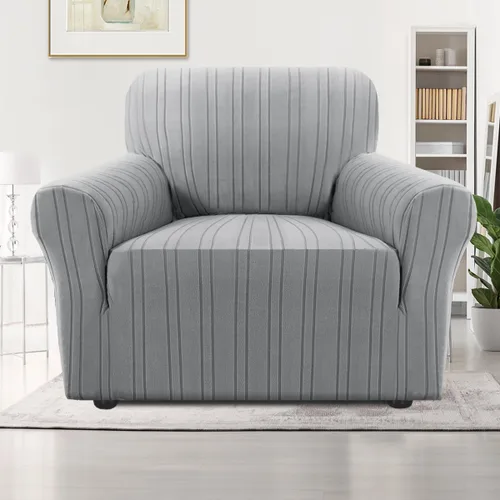 Vista 10 de H.VERSAILTEX Fundas de Loveseat de Alta Elasticidad, Funda de Sofá de 1 Pieza Antideslizante con Parte Inferior Elástica, Fundas de Sofá Gruesas