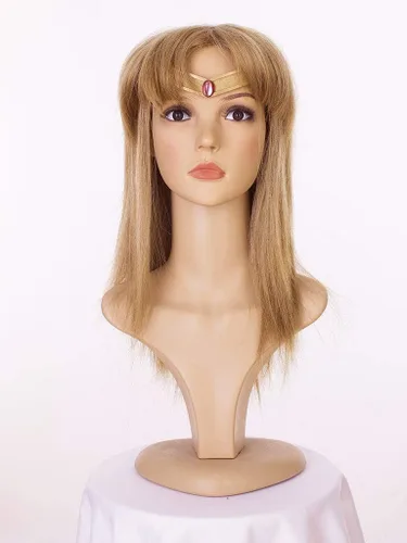 Vista 4 de Anime Cosplay banda Chibi diadema con gema Multicolor PVC diadema