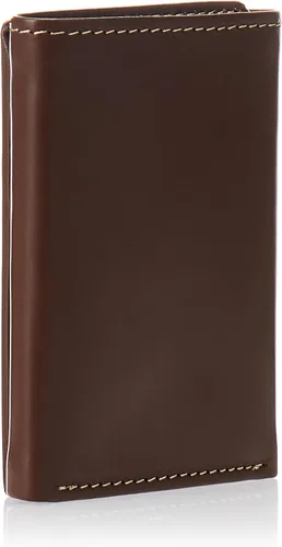 Vista 2 de Timberland Mens Leather Trifold Wallet with Id Window