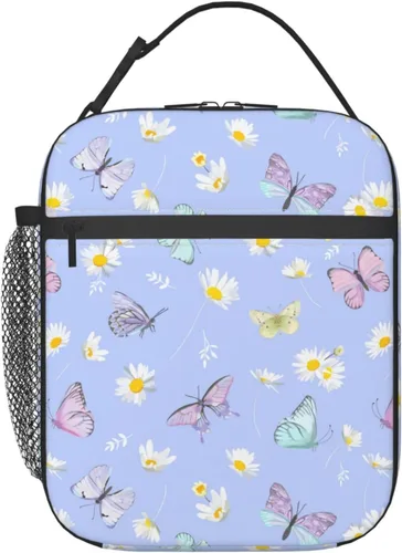 Vista 10 de Lonchera con aislamiento de leopardo negro para mujeres y hombres, reutilizable, portátil, a prueba de fugas, bolsa térmica para oficina, trabajo