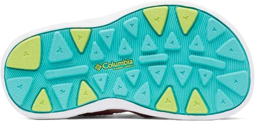 Vista 5 de Columbia Sandalia deportiva Techsun Wave unisex para niños, Salmón salvajeVoltaje