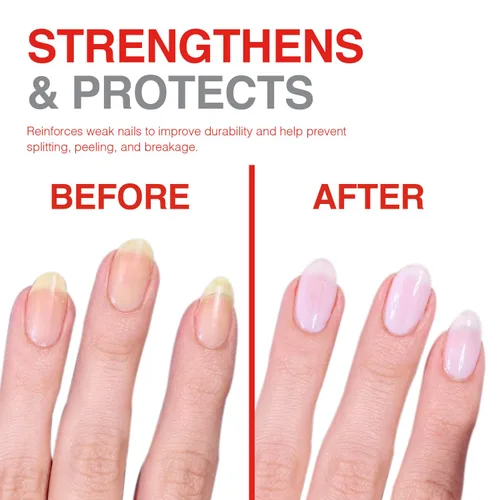 Vista 5 de Probelle Fortalecedor de uñas tintado, tratamiento de fortalecimiento de uñas de color, crecimiento y reparación de uñas, detiene la descamación