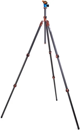 Vista 4 de 3 Legged Thing Pro Range 2.0 Winston 2.0 Kit de sistema de trípode de fibra de carbono – Trípode ajustable para cámara con 3 patas desmontables