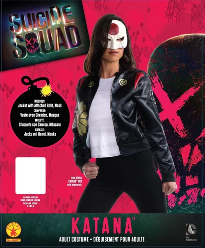 Vista 5 de Rubies Kit de disfraz de Katana de Escuadrón Suicida para mujer