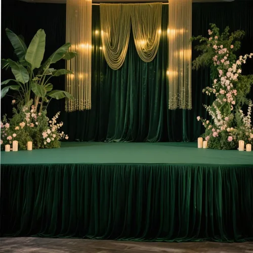 Vista 16 de Efavormart - Cubierta de escenario plegable de poliéster para plataforma de boda, color negro, 16 pulgadas x 10 pies