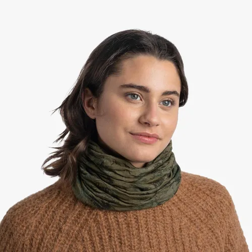Vista 2 de BUFF Polaina de cuello de lana merina ligera 100% lana de origen ético, versátil, máscara facial que regula la temperatura, tamaño adulto