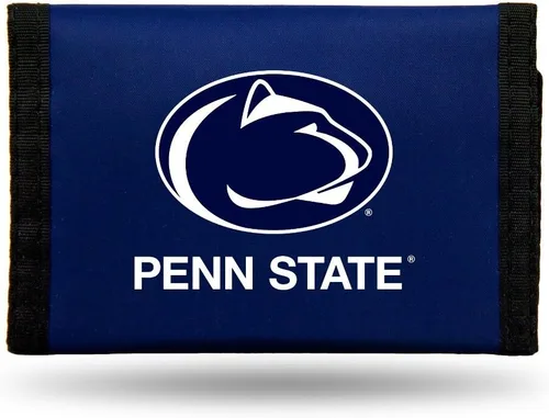 Vista 19 de Rico Industries Cartera de nailon de tres pliegues de la NCAA