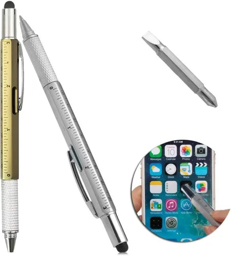 Vista 5 de Regalos para hombres y adultos, bolígrafos multiherramienta 6 en 1, regalos de elefante blanco para adultos, accesorios geniales