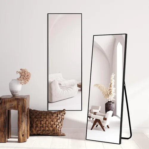 Vista 47 de NicBex Espejo de pared, espejo de aleación de aluminio de 36 x 24 pulgadas, espejo de pared para dormitorio, baño (horizontal/vertical), sala