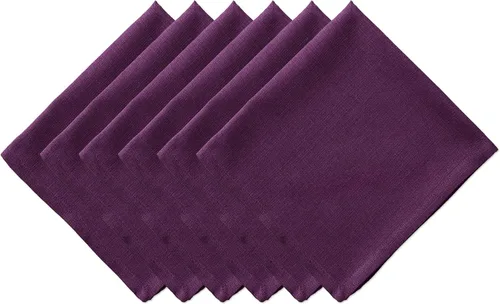 Vista 23 de DII - Colección de mesa jaspeado, juego de manteles individuales, 3x19 pulgadas, albaricoque, 6 piezas
