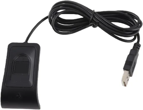 Vista 8 de Lector de huellas dactilares USB de escritorio para 10 o más, escáner biométrico de huellas dactilares con llave de seguridad con capacidad de 10