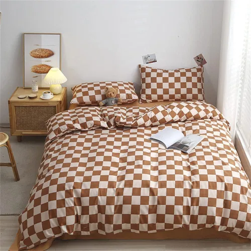 Vista 7 de Wellboo Juego de edredón de color verde oscuro, tamaño individual, color verde oliva, bohemio, ropa de cama de algodón para niños y niñas