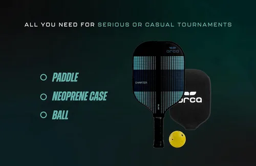 Vista 5 de Orca Pickleball Paddles, Performance Series Pickleball Paddles Designed for Control and Precision, USA Pickleball Approved