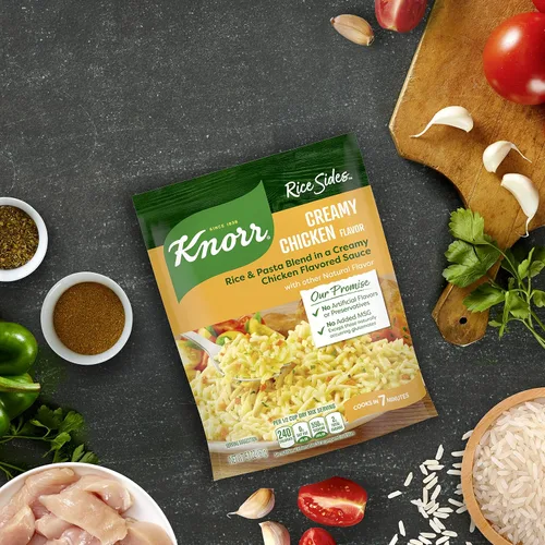 Vista 10 de Knorr - Plato de arroz con setas Rice Sides, 8 unidades de 5.5 onzas (155 g)