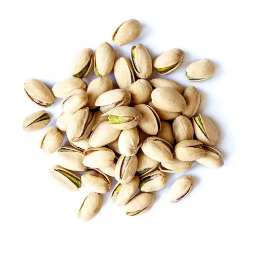 Vista 3 de Pistachos, asados y salados, 1 libra — Pistachos tostados en seco de California con sal marina, In Shell, Kosher, superalimento vegano, a granel
