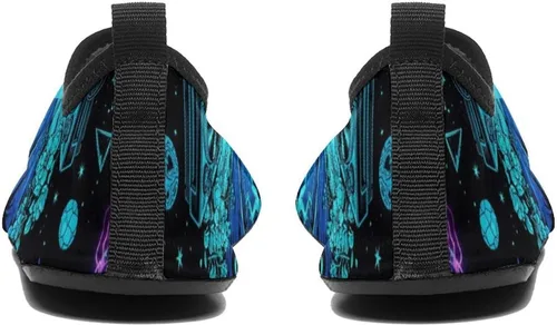 Vista 3 de Zapatos de agua unisex descalzos para yoga, calcetines de secado rápido