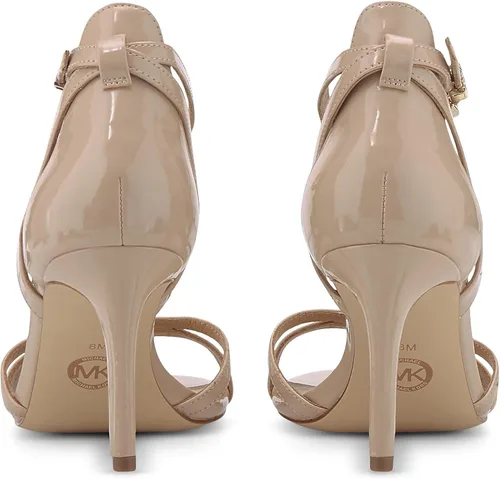 Vista 3 de Michael Michael Kors Kimberly - Sandalias de tacón con tiras y correa al tobillo para mujer