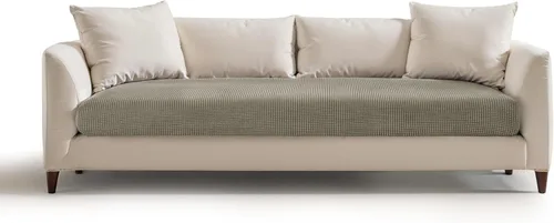 Vista 110 de SUBRTEX Funda para Sofá, Fundas Deslizables para Asientos de Autocaravana, Fundas Elásticas Duraderas para Loveseat, Protector de Muebles de Spandex