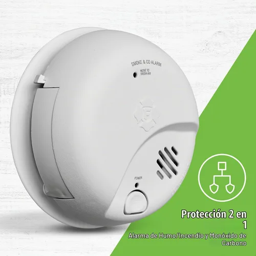 Vista 3 de First Alert - Alarma combinada de humo y monóxido de carbono