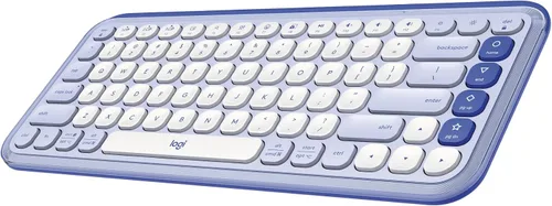 Vista 19 de Logitech POP ICON Keys Teclado Bluetooth inalámbrico, escritura cómoda, teclas programables, fácil de cambiar entre hasta 3 dispositivos
