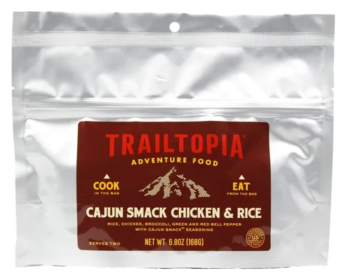 Vista 15 de Trailtopia Burrito de carne y frijoles negros, cena de senderismo liofilizada, sabor delicioso, preparación rápida y fácil, ligera, perfecta