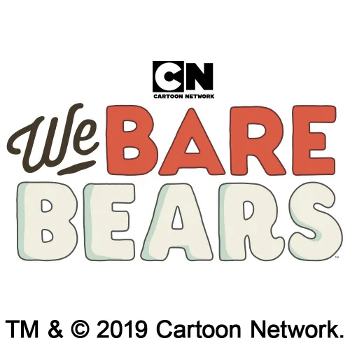 Vista 6 de We Bare Bears - Bolsa organizadora de maquillaje con diseño de oso de hielo, Blanco