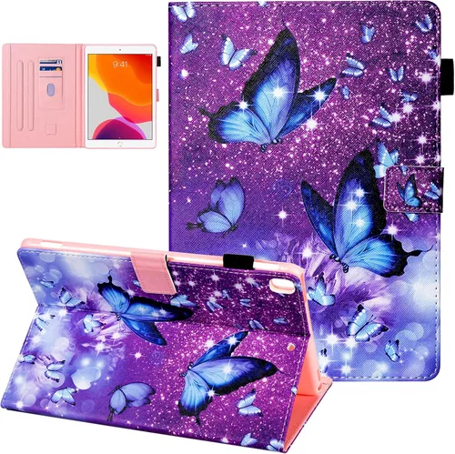 Vista 11 de Dteck Funda de 10.5 pulgadas para iPad Air 2019 (3ª generación, A2152 A2123 A2153) / iPad Pro 2017 (A1701 A1709) Tablet - Funda tipo cartera