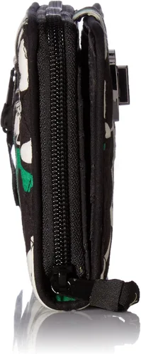 Vista 3 de Vera Bradley Women's Cotton Turnlock Wallet