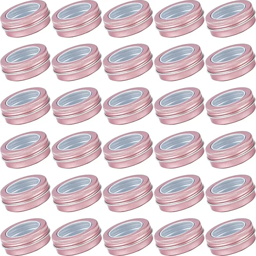Vista 13 de Latas de aluminio mandarina de 1 oz (1 fl oz) con tapas y etiquetas