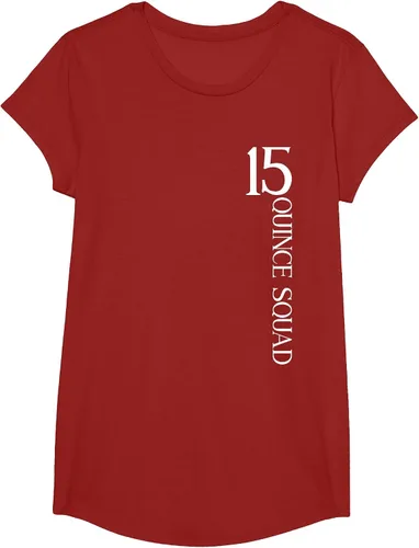 Vista 32 de Quince Squad Quinceanera 15th Birthday - Camiseta de quinceañera para niñas Asphalt Grey