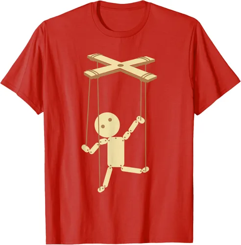 Vista 86 de Puppeteering - Camiseta de marionetas Ventrílocuo de tiriteros, Negro, S