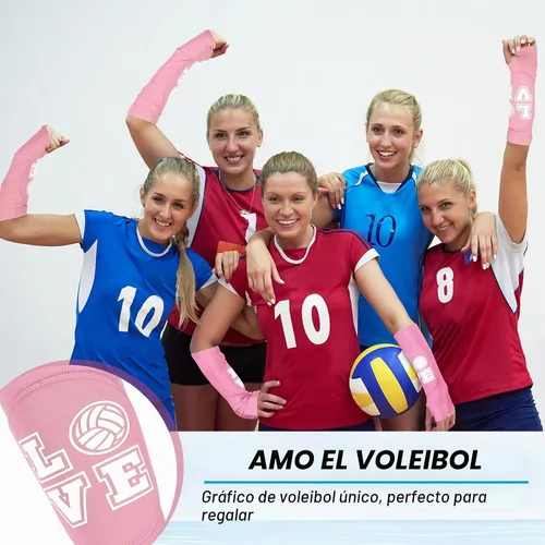 Vista 4 de Ramede - Juego de 1 rodilleras y mangas de voleibol para voleibol