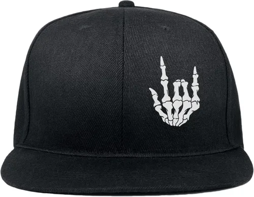Vista 2 de Negi Snapback Hats for Men Black hat Flat Bill Men Blank Hats Trucker Cool lids Flat