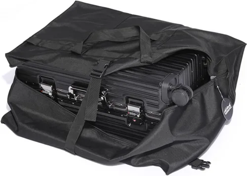 Vista 4 de Bolsa de viaje extra grande para equipaje a cuadros antirrobo, 28 pulgadas, 120 L