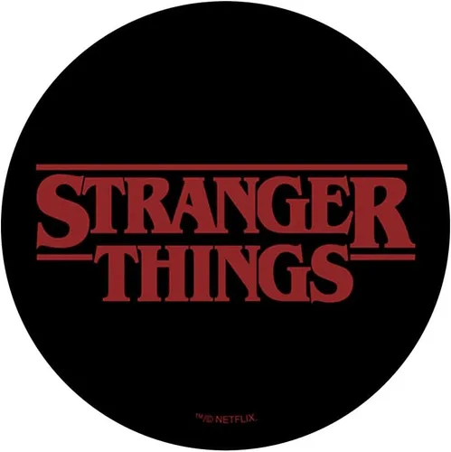 Vista 3 de Stranger Things Adhesivo PopSockets con logotipo de texto básico