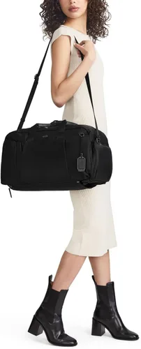 Vista 8 de TUMI - Voyageur Malta DuffelMochila - Bolsa de viaje premium, NegroPlomizo
