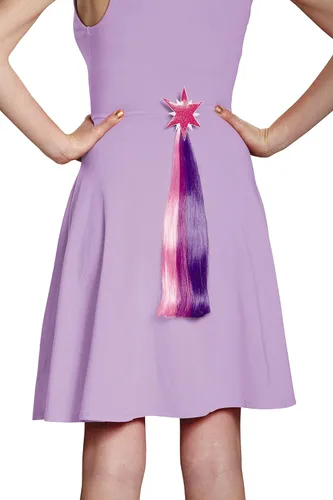 Vista 2 de Disguise Twilight Sparkle - Cola de disfraz para adultos, Morado