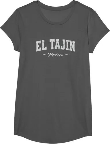 Vista 43 de Camiseta de recuerdo deportivo El Tajin Mexico, Negro